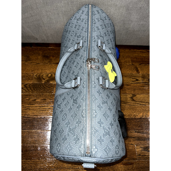 Louis Vuitton Keepall Bandouliere 50 Rock Climbing Taurillon Weekend Travel Bag - Picture 9 of 12